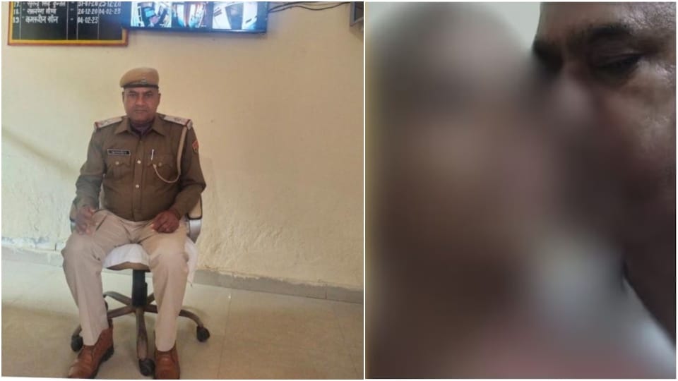 सब इंस्पेक्टर कमरुद्दीन खान को किया गया निलंबित।