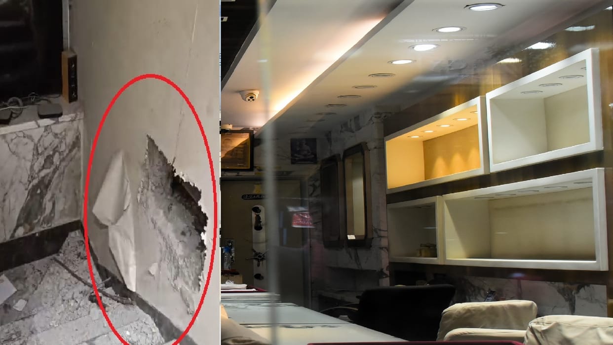 Possibility of involvement of some known person in theft in Jangpura jewelery showroom