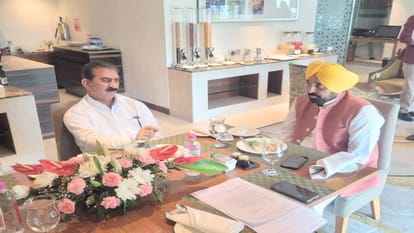 Meeting held in Amritsar between CM Sukhvindra Sukhu and Bhagwant Mann regarding bilateral issues
