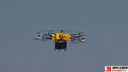 Joint two-day drone show of Indian Air Force and Drone Federation of India in Ghaziabad