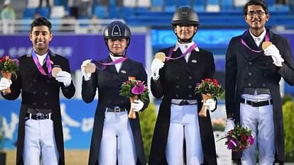 Asian Games: भारत ने 41 साल बाद घुड़सवारी में जीता स्वर्ण, टीम को कोर्ट में लेनी पड़ी थी शरण, जानें पूरा मामला Asian Games gold winning equestrian dressage team story and Delhi High Court connection