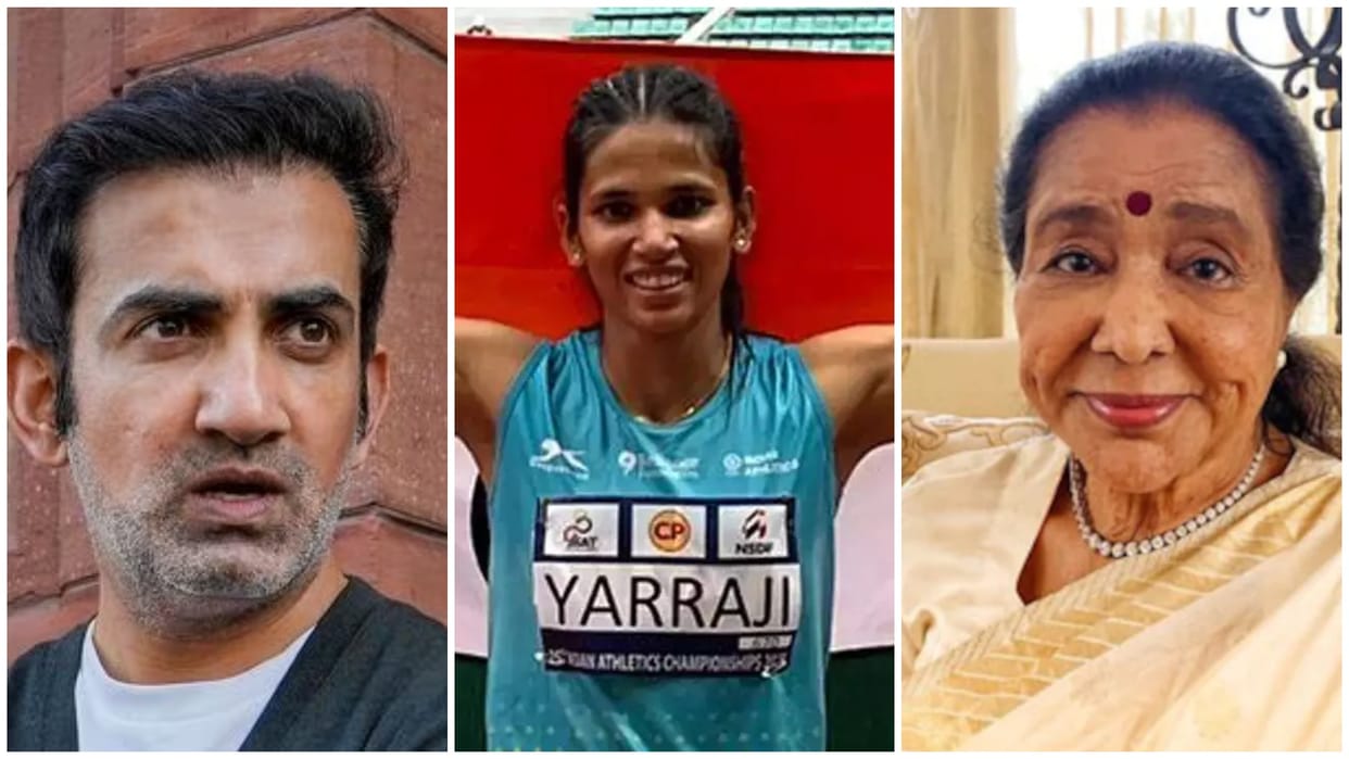 Asian Games 2023 gautam gambhir asha bhosle shared jyothi yarraji old video
