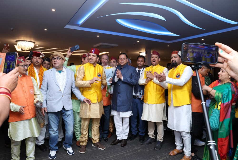 Global Investors Summit Uttarakhand CM Pushkar singh dhami Welcome in London Photos