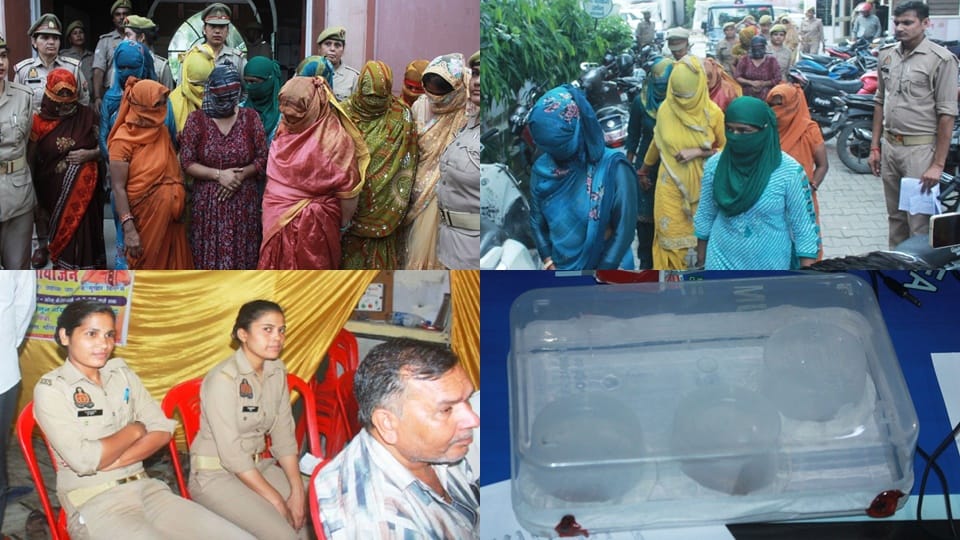Moradabad: Gang stealing women jewelery caught, 11 women sent to jail