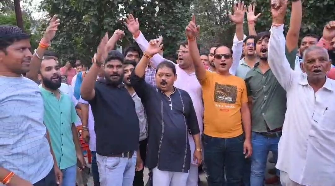 MP News: Rebellion after release of BJP's second list, protest in Satna, Sidhi, Sheopur, Nagda