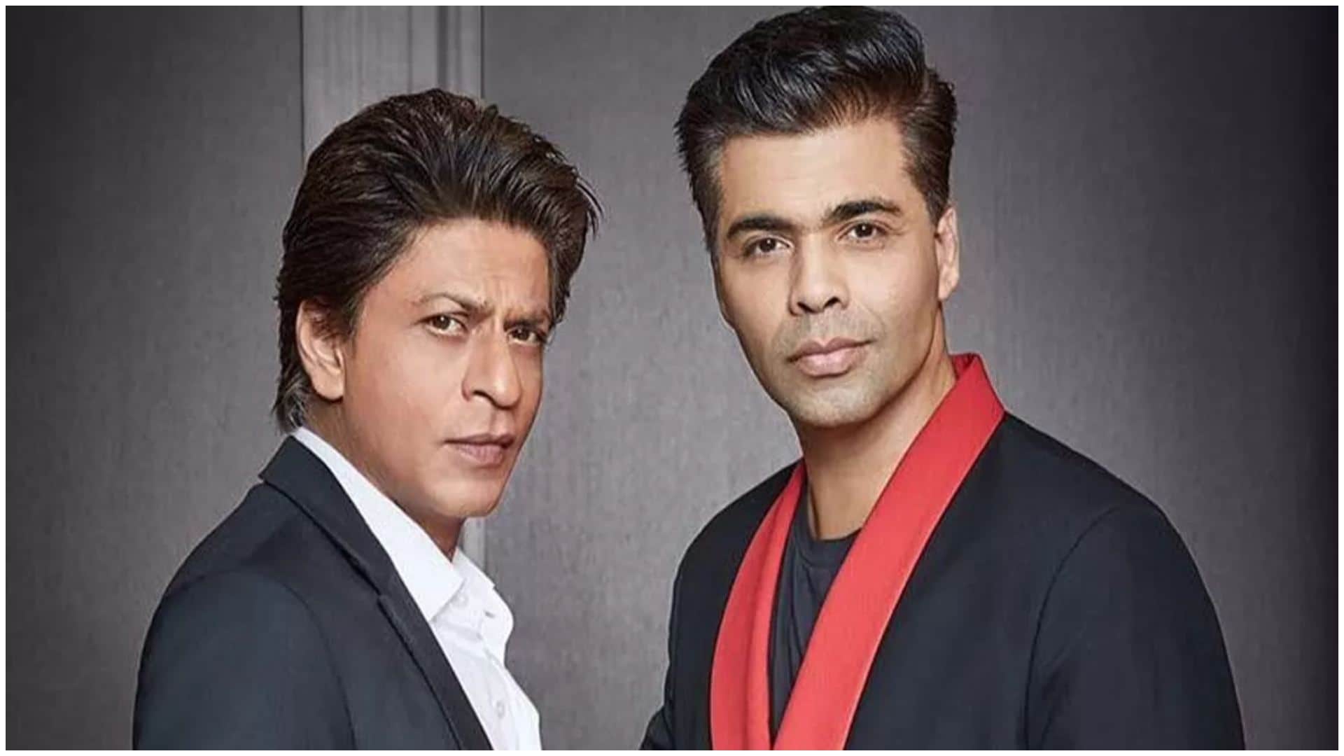Karan Johar Opens that Jawan actor Shah Rukh Khan Was First Man Who Made Him Feel equal About his sexuality