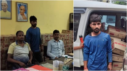 Bihar: सीवान उत्पाद विभाग ने बरामद की 117 कार्टन शराब; कार से ले जाई जा रही थी बड़ी खेप, एक तस्कर गिरफ्तार Siwan Excise Department recovered 117 cartons of liquor from a car; a smuggler arrested