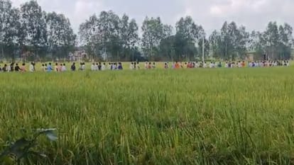 Tiger attacked villager who was cutting grass in farm in Pilibhit