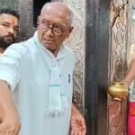 दिग्विजय सिंह ने बाबा महाकाल के दर्शन किए।