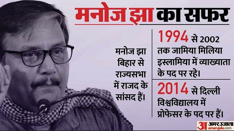 Who Is Manoj Jha Came Into Controversy After Reciting Thakur Ka Kuan Poem In Parliament Amar