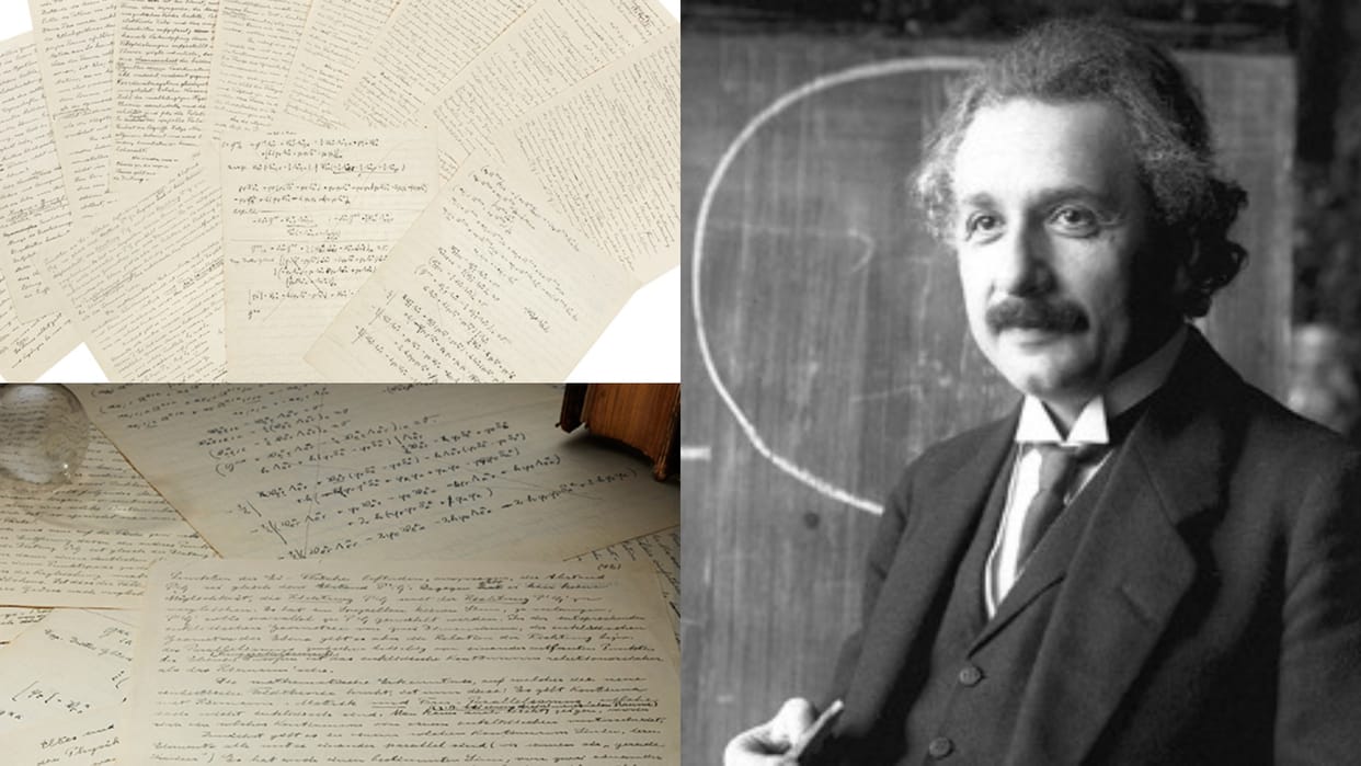 Albert Einstein's autographed manuscript fetches Rs 10.7 crore at auction in Shanghai