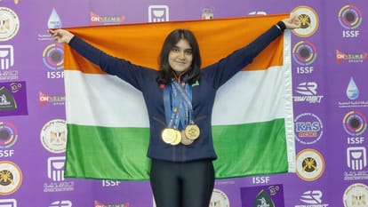 Asian Games 2023: Indian Shooting Team Raises Flag Know About Manu Bhaker, Isha Singh and Rhythm Sangwan story