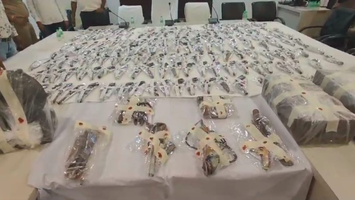 Illegal arms factory busted in Dhar, three including leader of inter-state gang arrested