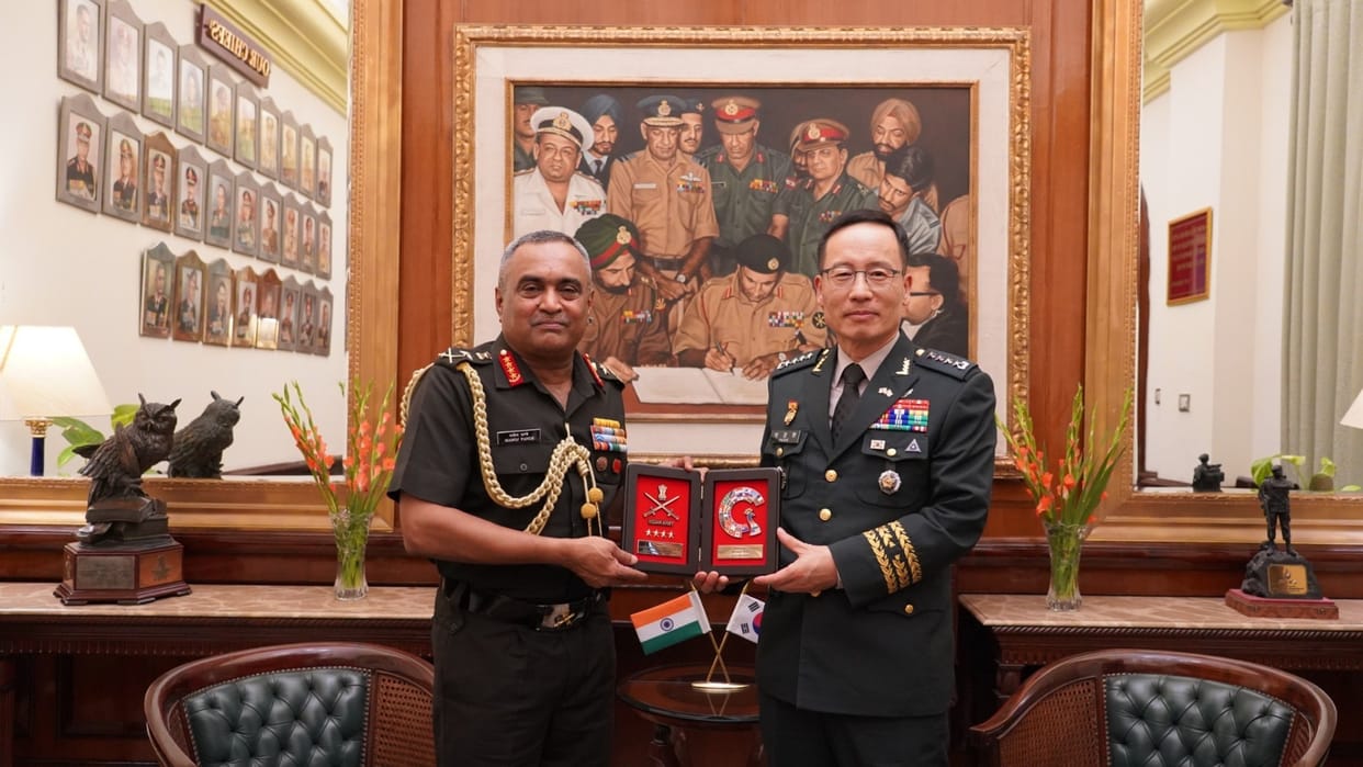 South Korea Chief of Staff Jeong Hwan is on India tour