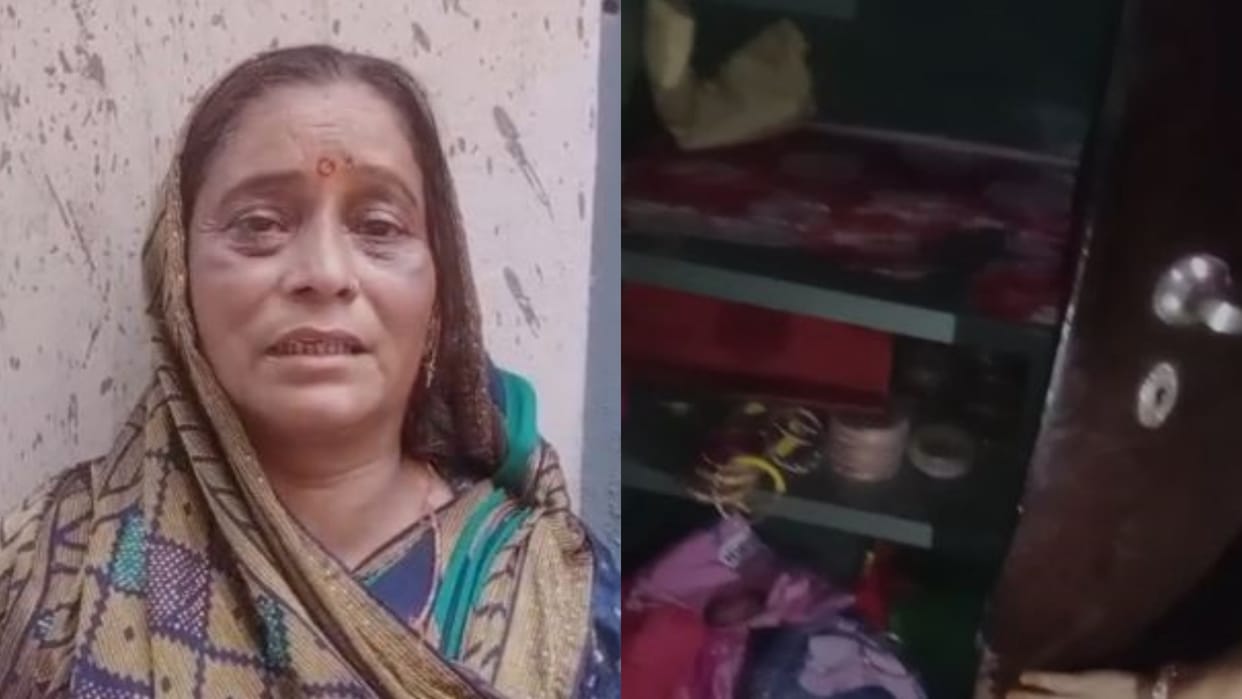 Bharatpur Family members had gone to visit Vaishno Devi thieves made away with jewelery and cash