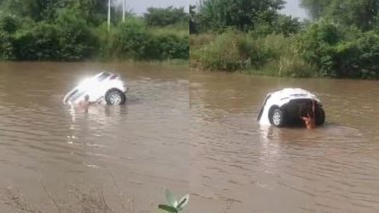 Car fell into canal due to loss of balance, driver died