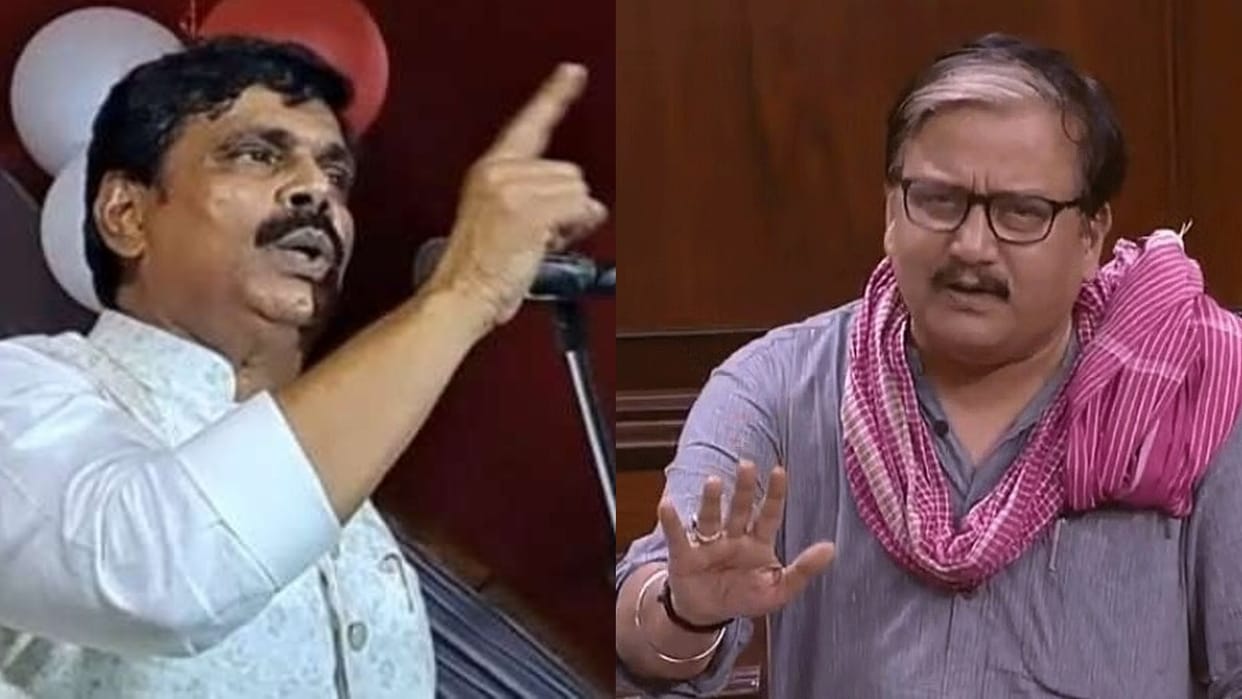 Anand Mohan Singh attacked RJD MP Manoj Jha, said- pulled his tongue in Rajya Sabha, Chetan Anand, Thakur