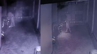 मेरठ: युवक को थाने में बैठाया, बाइक में तमंचा रखता सीसीटीवी में कैद हुआ सिपाही, परिजनों का IG दफ्तर पर हंगामा Meerut: man rushed to police station, constable caught on CCTV keeping gun in bike, ruckus