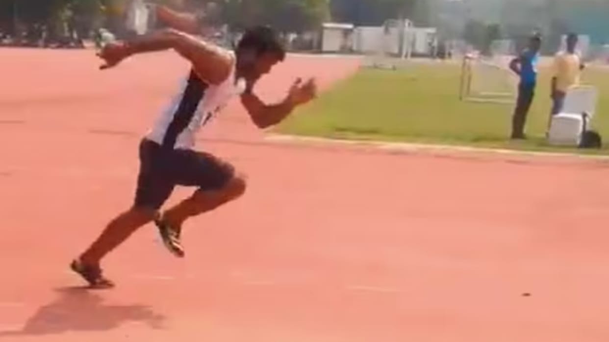 Fear of dope test Players missing from Delhi State Athletics Championship player ran alone in 100 meter race