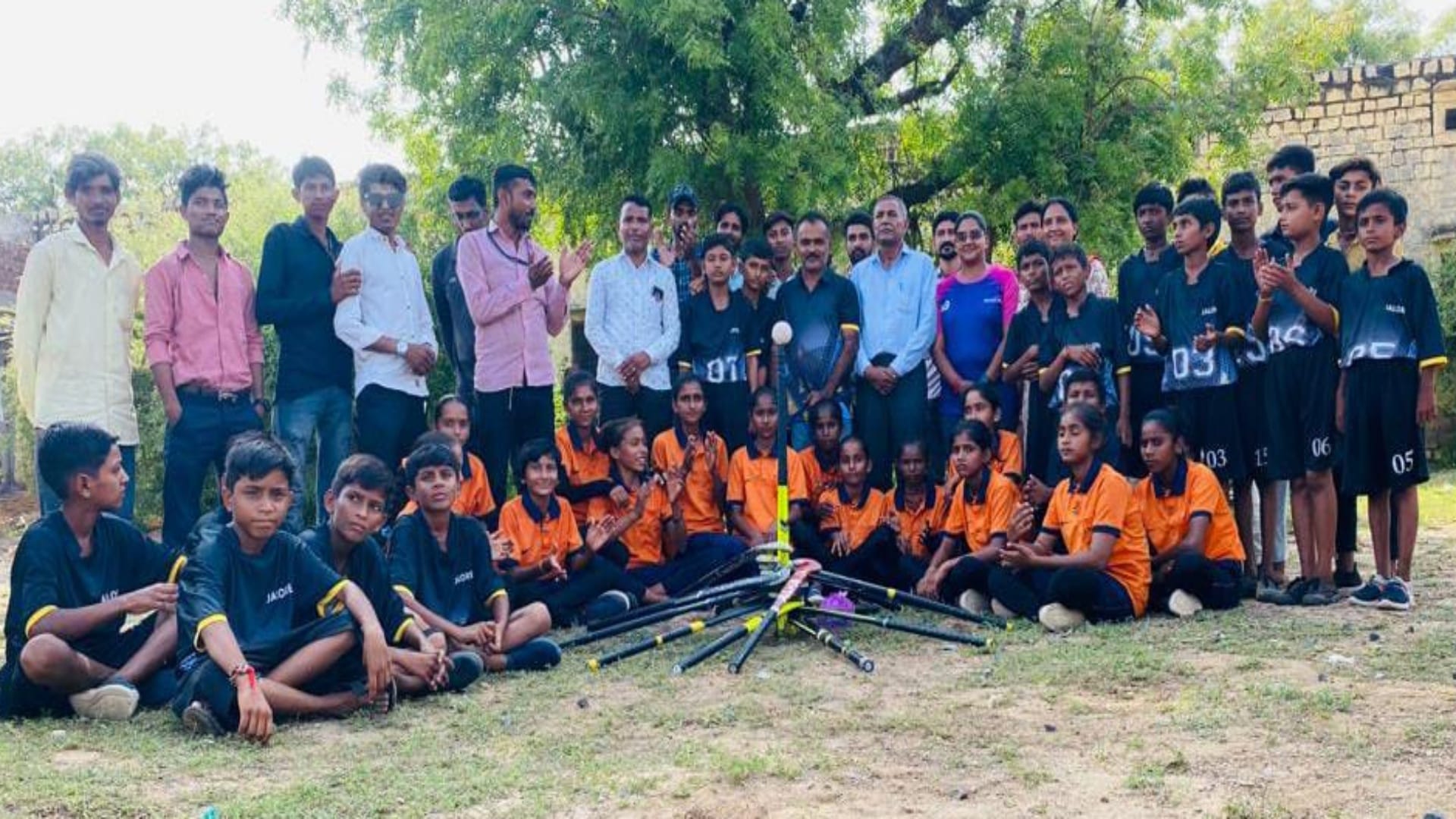 Jalore News Daughters won the title for the eighth consecutive time in hockey