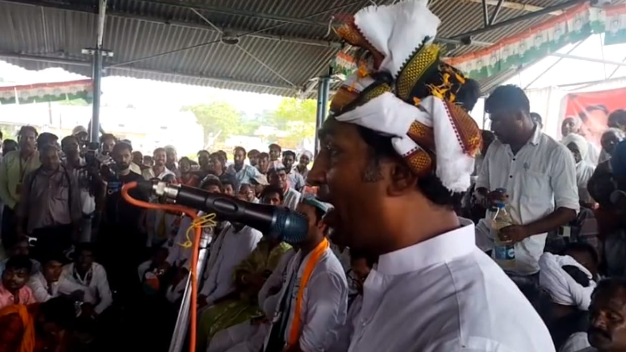 MP Election: Former Agriculture Minister said in Jan Aakrosh Yatra - will unite and overthrow BJP government