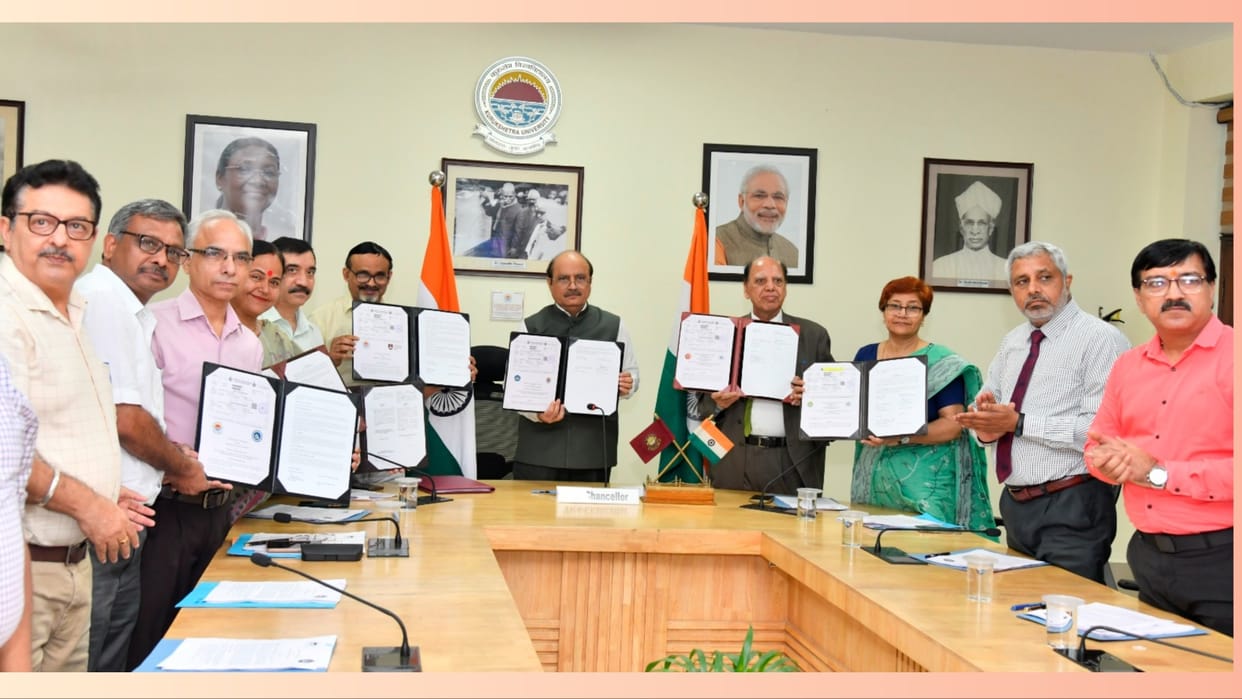 Kurukshetra University signs MoU with seven international universities