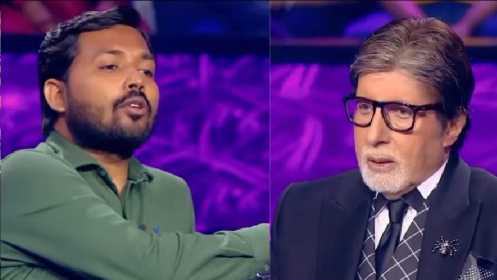 Bihar: Khan sir on the hot seat of KBC, Amitabh Bachchan praised Zakir Khan; kbc season 15, Patna, viral Video