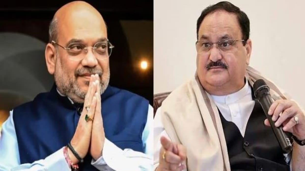 Amit Shah, JP Nadda West Bengal Visit: Bjp Workers Welcomed in Kolkata News in Hindi