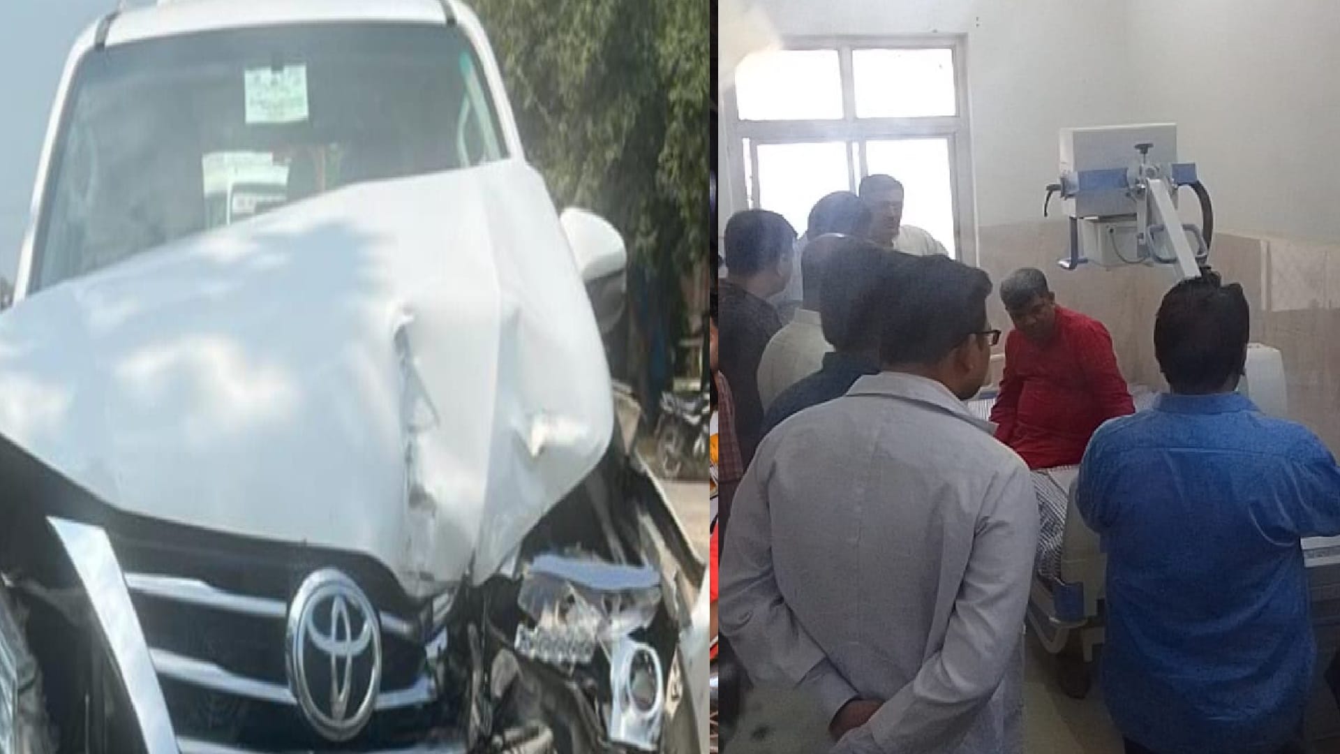 Apna dal anupriya patel husband Cabinet Minister Ashish Patel car accident Doctor told how many injuries