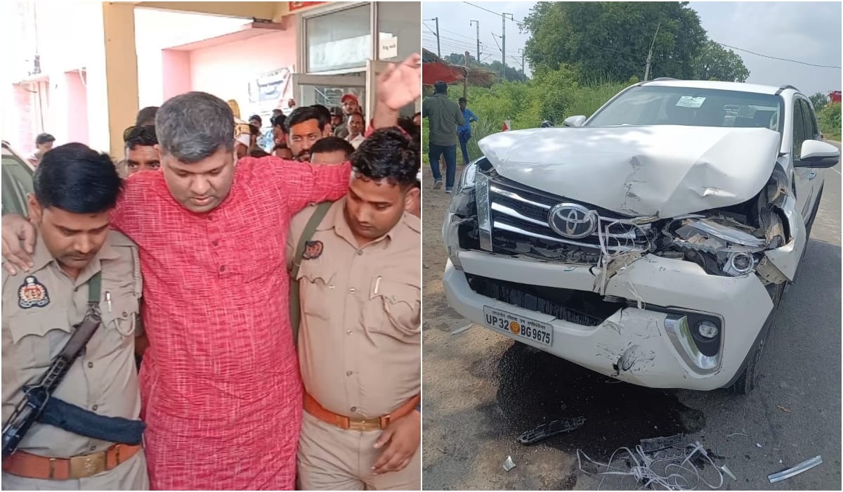 Apna dal anupriya patel husband Cabinet Minister Ashish Patel car accident Doctor told how many injuries