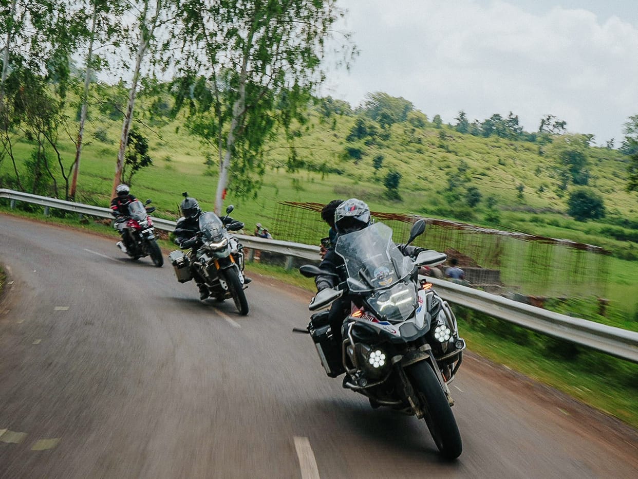 Tourism in MP: Superbike riders from across the country were thrilled to see the beauty of Madhya Pradesh
