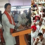 जनसभा को संबोधित करते सुरजेवाला