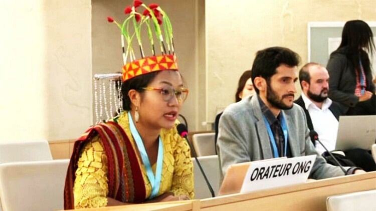 Narratives peddled by international media on Manipur violence hold no ground, activist tells UNHRC