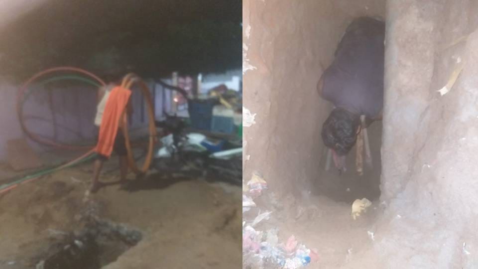 gas supply came to halt due to breaking of pipeline In Dayalbagh of Agra
