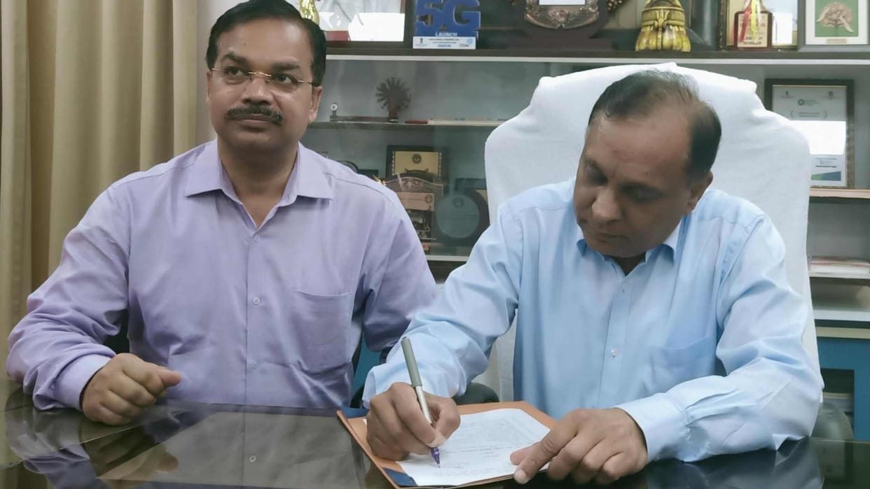 As fourth Vice Chancellor of MMMUT Prof Saini took charge