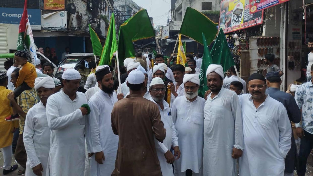 Eid Miladunnabi being celebrated with pomp in Gorakhpur,