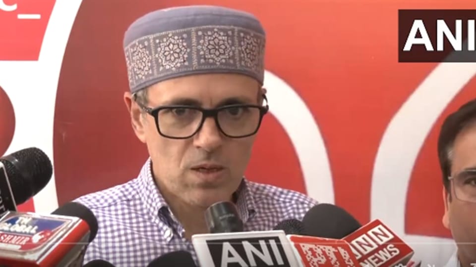 Omar Abdullah said: Supreme Court had to give instructions to conduct assembly elections in the state.