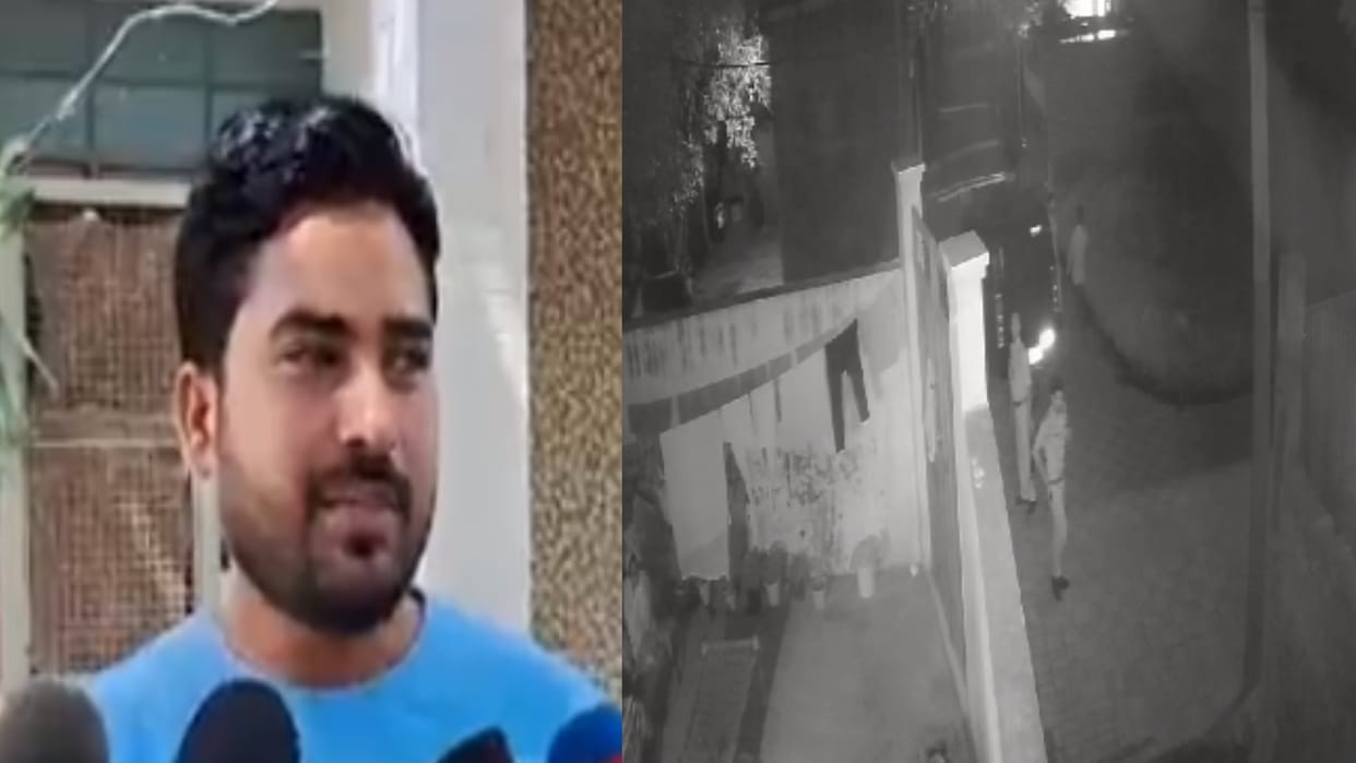 Police accused of extorting Rs fifty thousand from a plumber by keeping a pistol in Activa