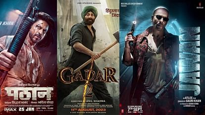 Gadar 2 Vs Jawan: कौन बनेगा बॉलीवुड का फास्टेस्ट चैंपियन नंबर वन, ‘जवान’ की रेस से ‘गदर 2’ को खतरा! Gadar 2 Vs Jawan Know about Anil Sharma Sunny Deol and Shahrukh Khan Pathaan Film collection