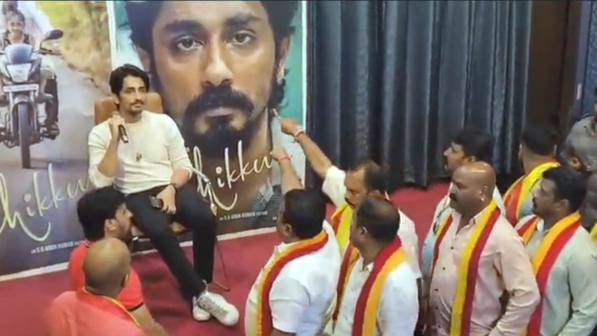 Shiva Rajkumar apologises to Siddharth on behalf of Kannada cinema over Chittha promotional event disruption
