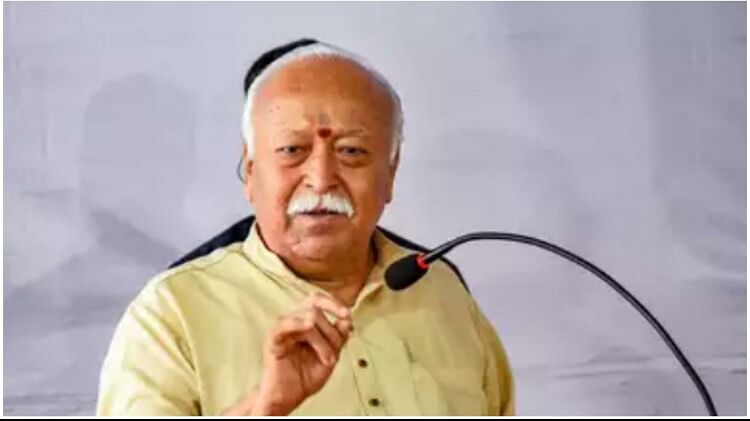 RSS chief Mohan Bhagwat said upliftment of india by providing religion to world.