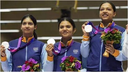 Asian Games: भारत को निशानेबाजी में अब तक 18 पदक, पहली बार चीन को कड़ी टक्कर, 17 साल पुराना रिकॉर्ड टूटा Asian Games 2023: Indian shooters dominance Hangzhou, broke 17 years old record, tough competition to China