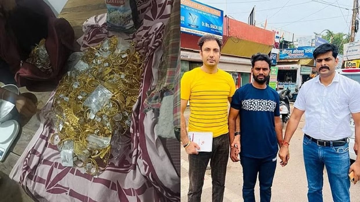 gold  theft news: 18.5 kg gold worth Rs 10 crore seized in Durg, police arrested two accused