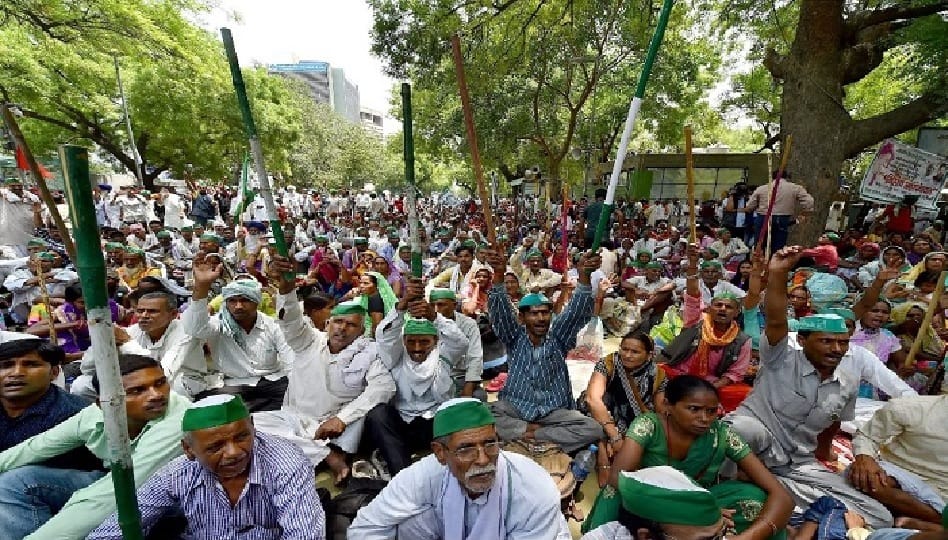 Indefinite Farmers Protest begins in Bulandshahr bhartiya kisan union