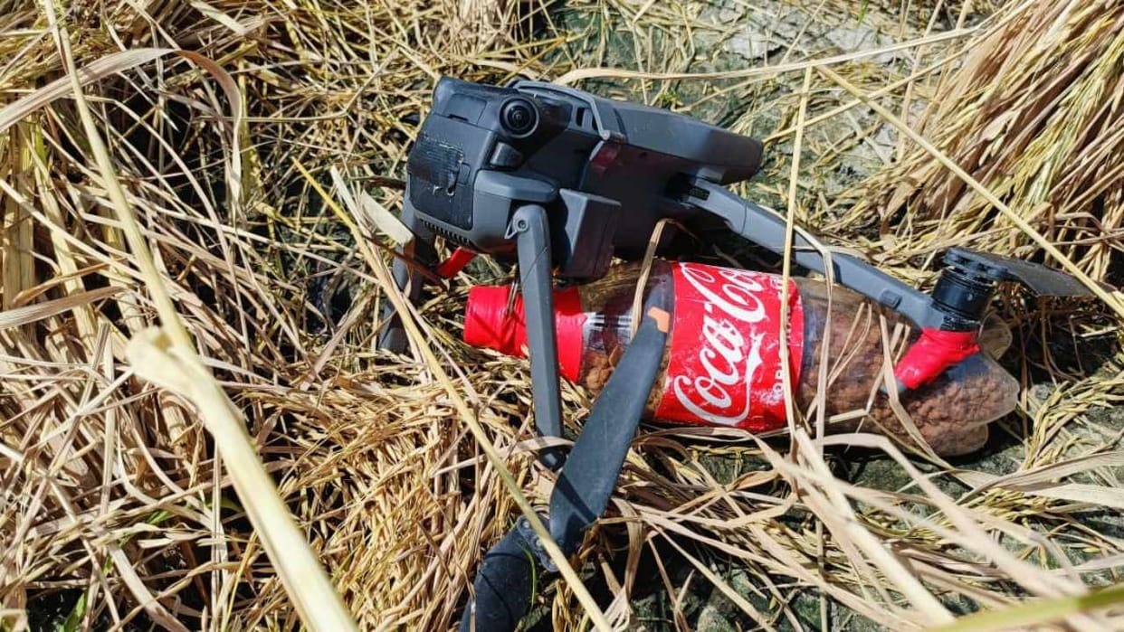 BSF found Pakistani drone on international border in Amritsar