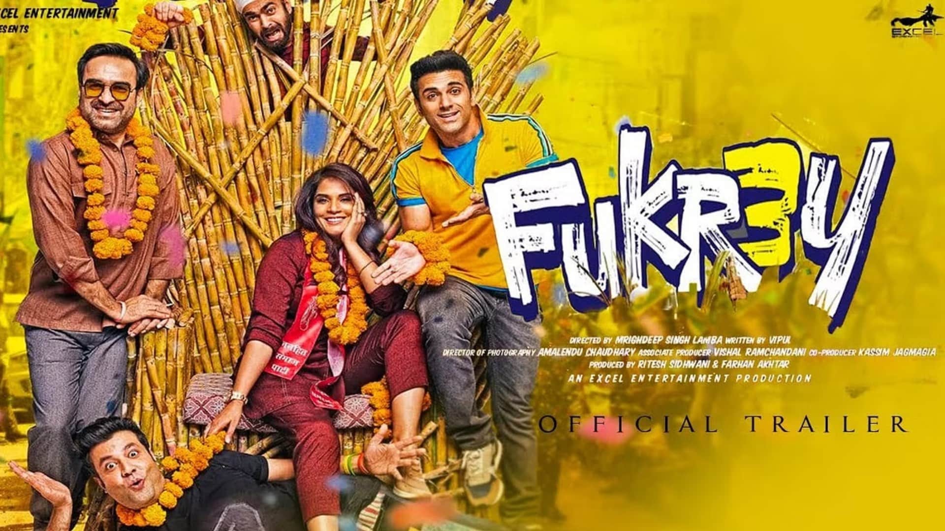 Housefull 4 fame Kriti Kharbanda pens lovely post for boyfriend Pulkit Samrat for his performance in Fukrey 3