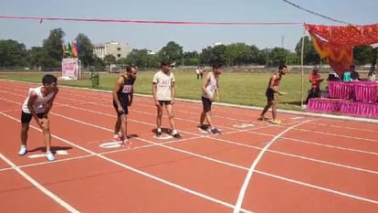Athletics Meet 21st UT Athletics Championship begins at athletics track of jammu university