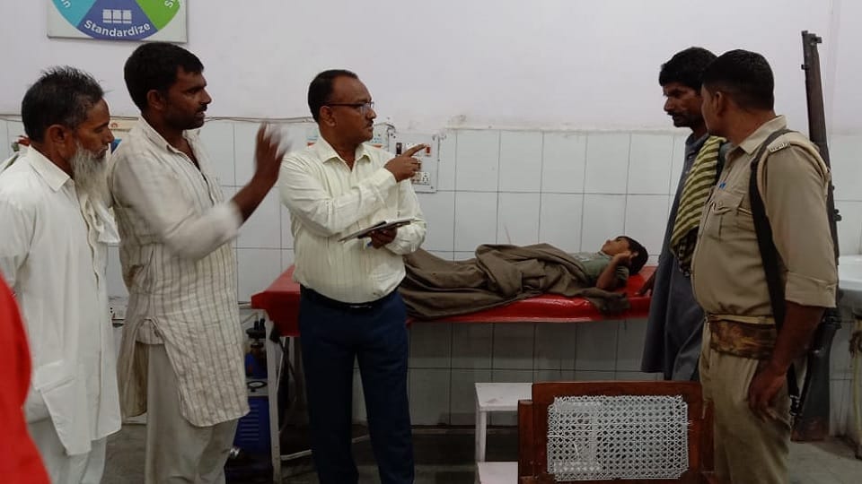 Rampur: mud house suddenly collapsed in Shahbad, two children buried while playing, referred higher center