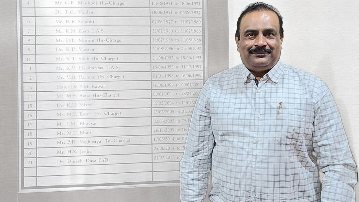 Former Gujarat Public Service Commission chief Dinesh Dasa took oath as UPSC member
