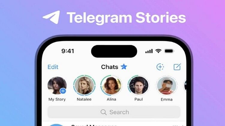 How to post Telegram Story step by step process in hindi